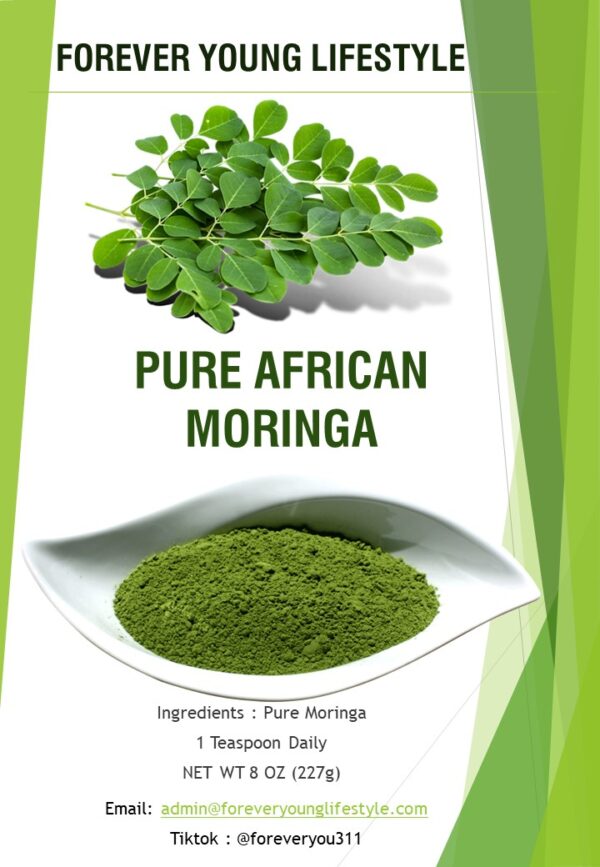 8 oz bag of Pure African Moringa